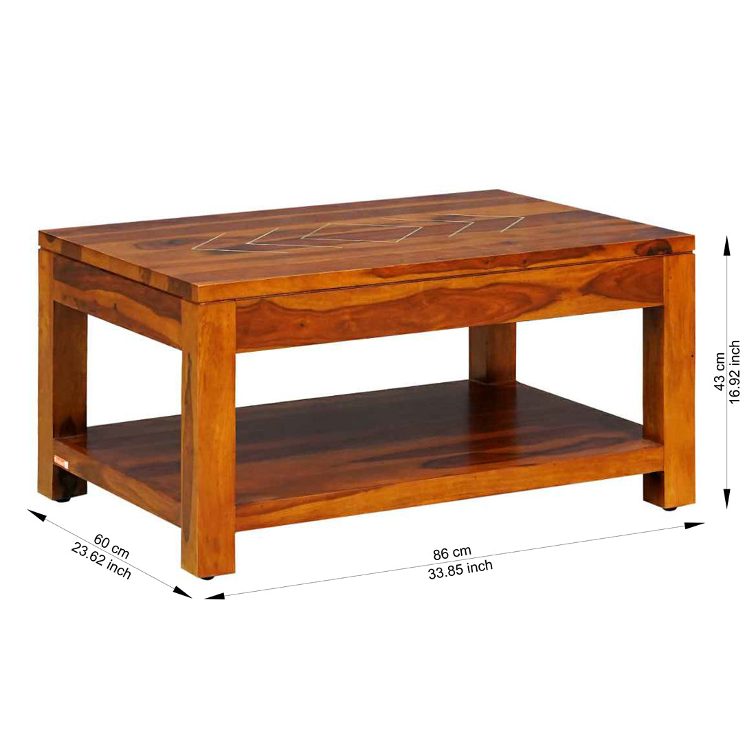 Bristol  Sheesham Wood Coffee Table