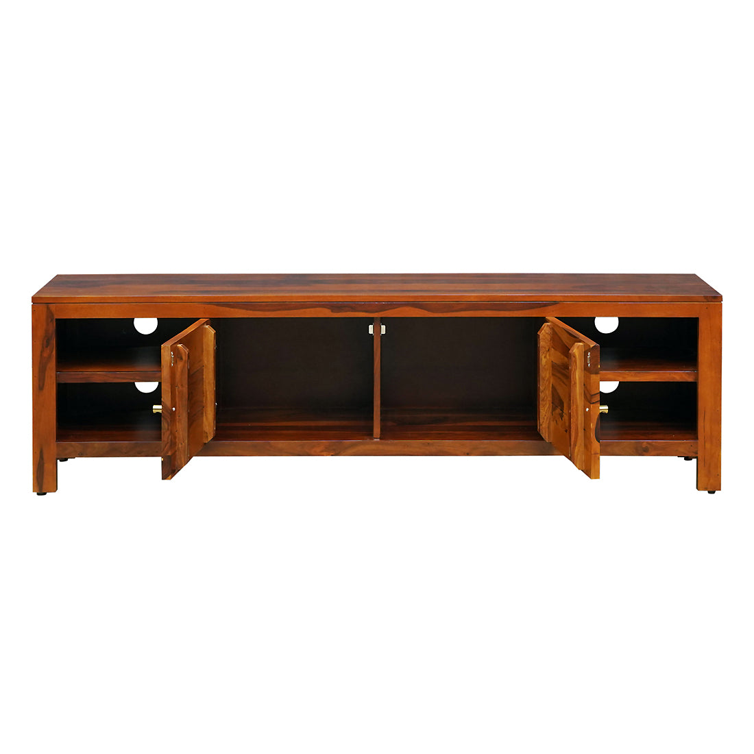 Bristol Large TV Stand in Honey Finish
