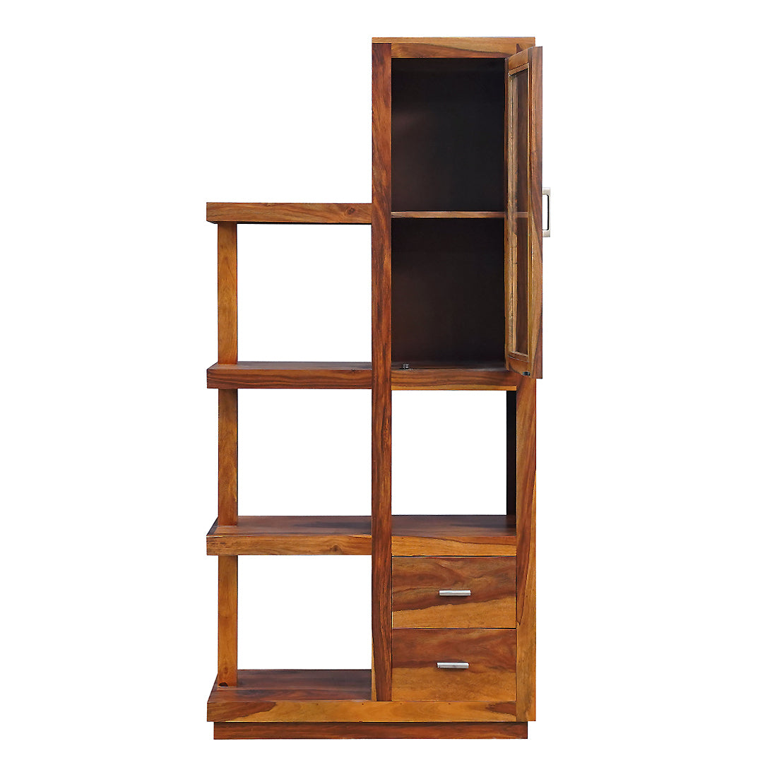 Isabella Showcase in Honey Finish