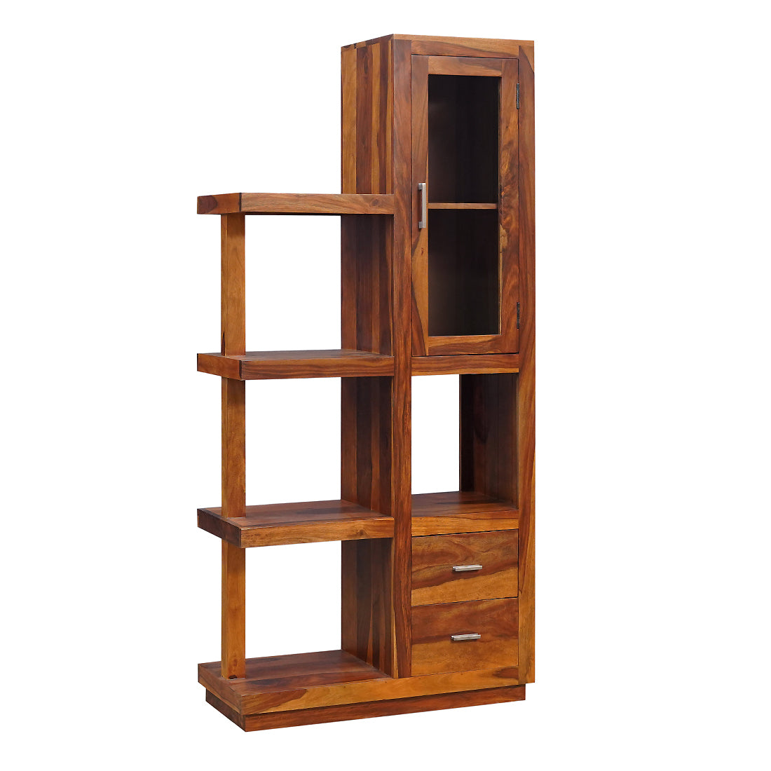 Isabella Showcase in Honey Finish