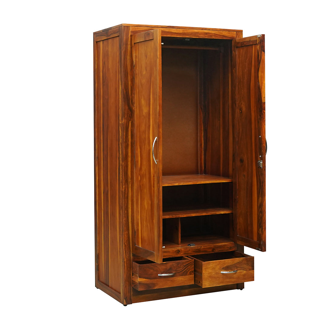 Halifax Wardrobe in Honey Finish
