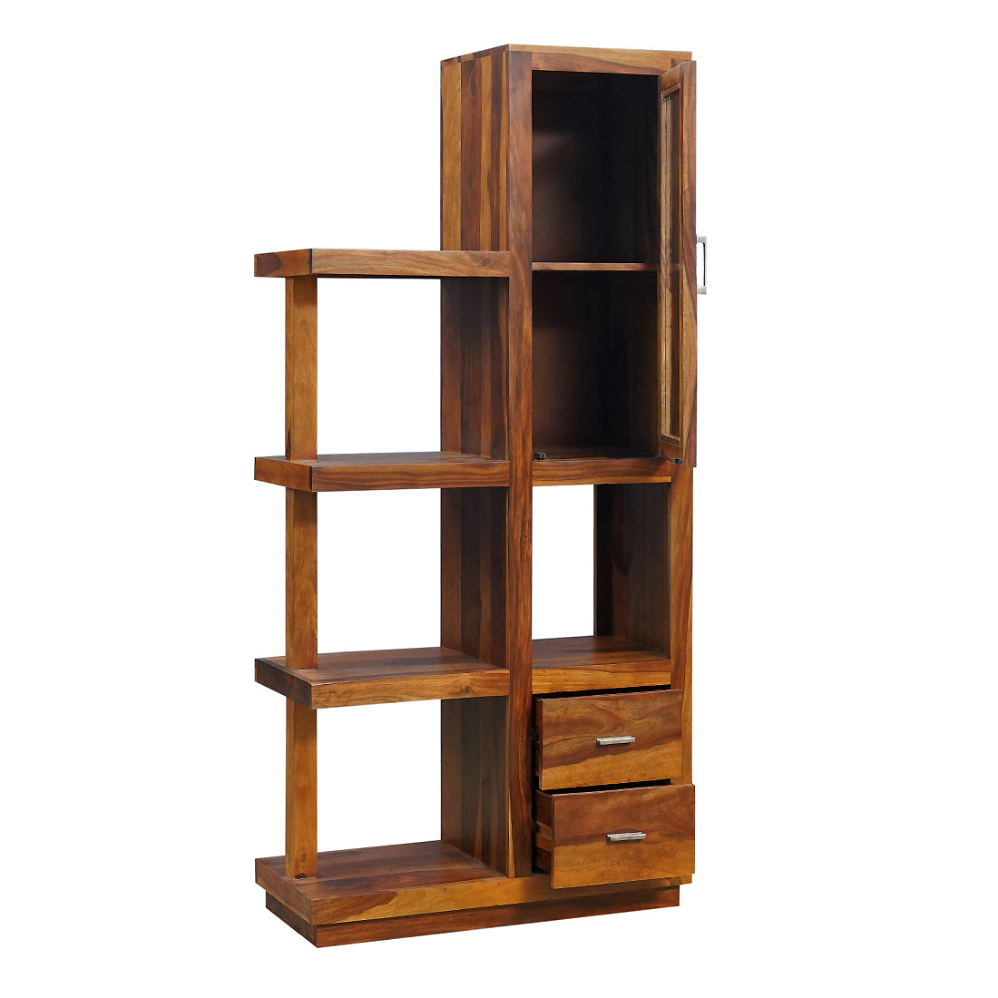 Isabella Showcase in Honey Finish