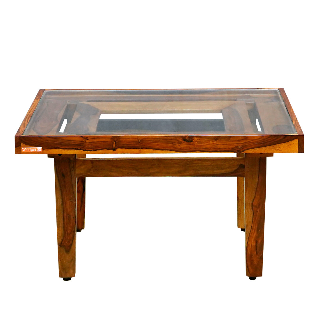 Medan Square Coffee Table in Honey Finish
