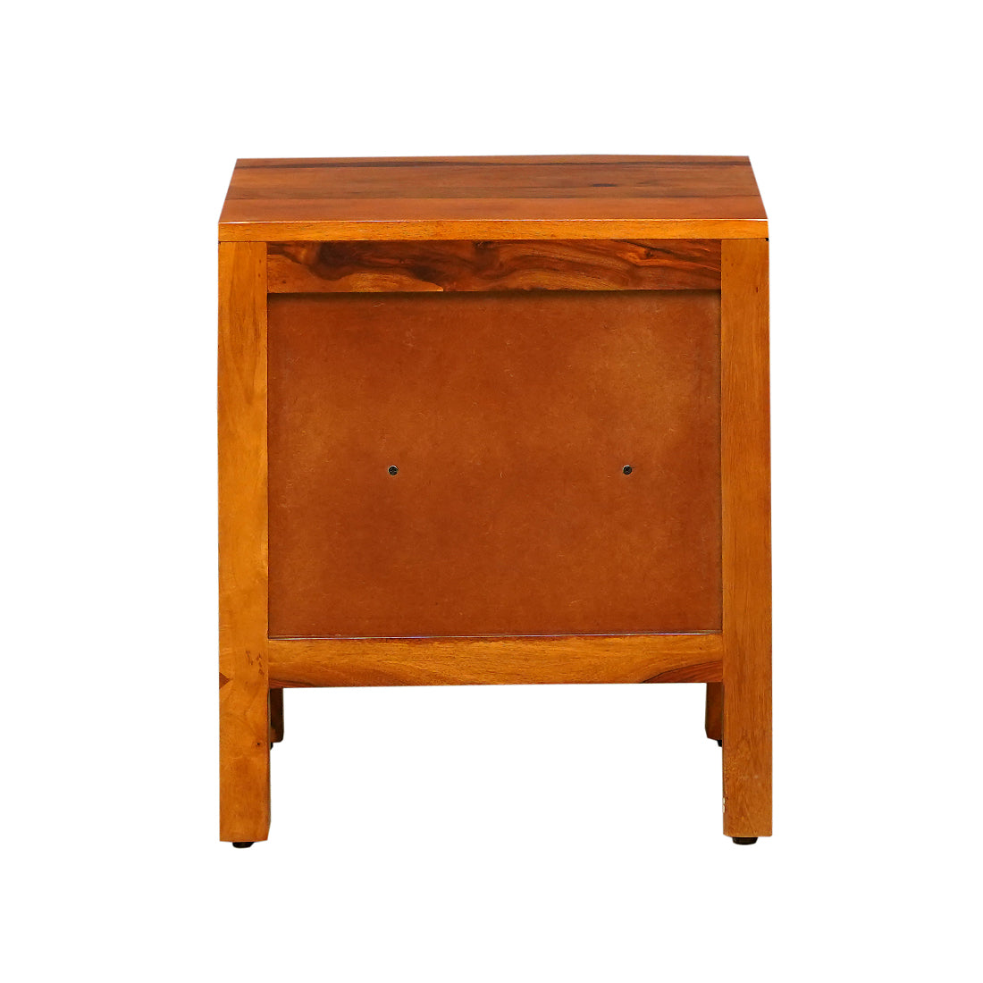 Bristol Sheesham Wood Bedside Table in Honey Finish