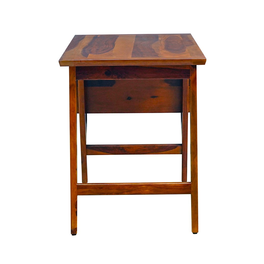 Franco Sheesham Wood Study Table in Honey Finish