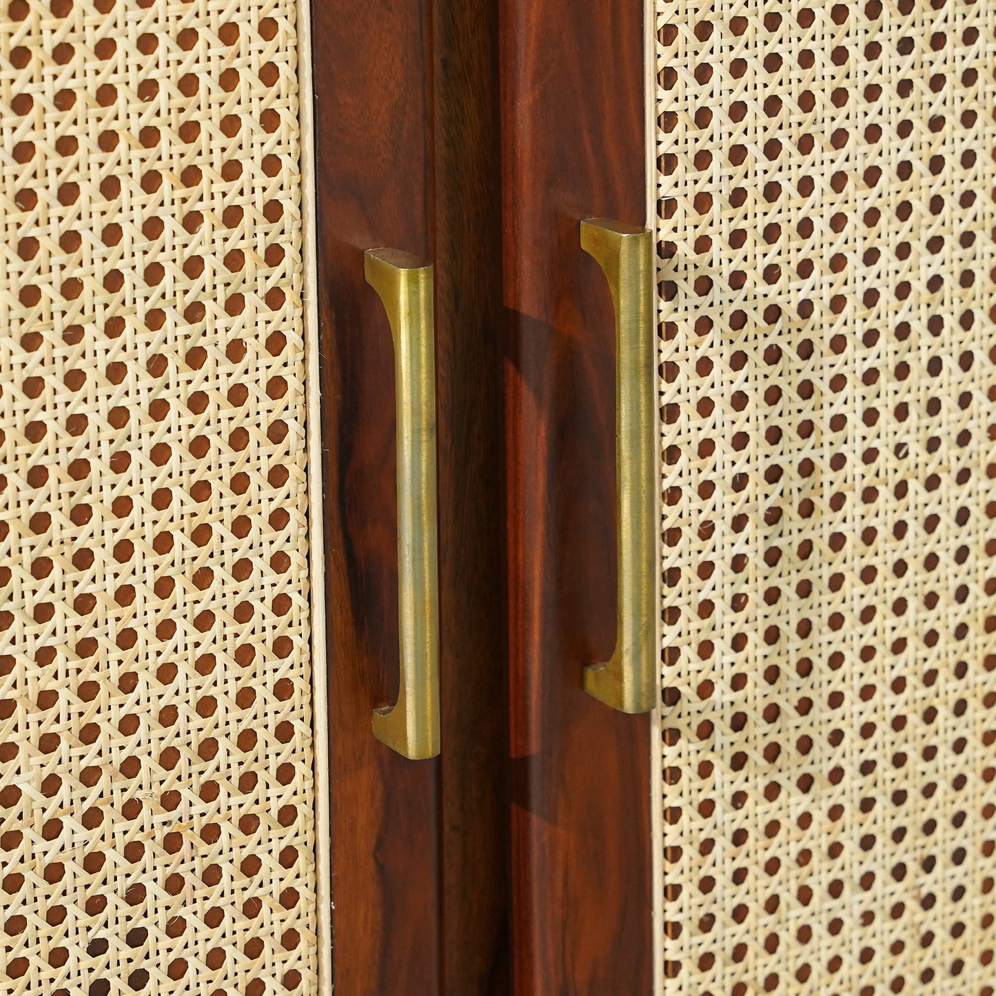 Nicobar Sheesham Wood Sideboard in Honey Finish