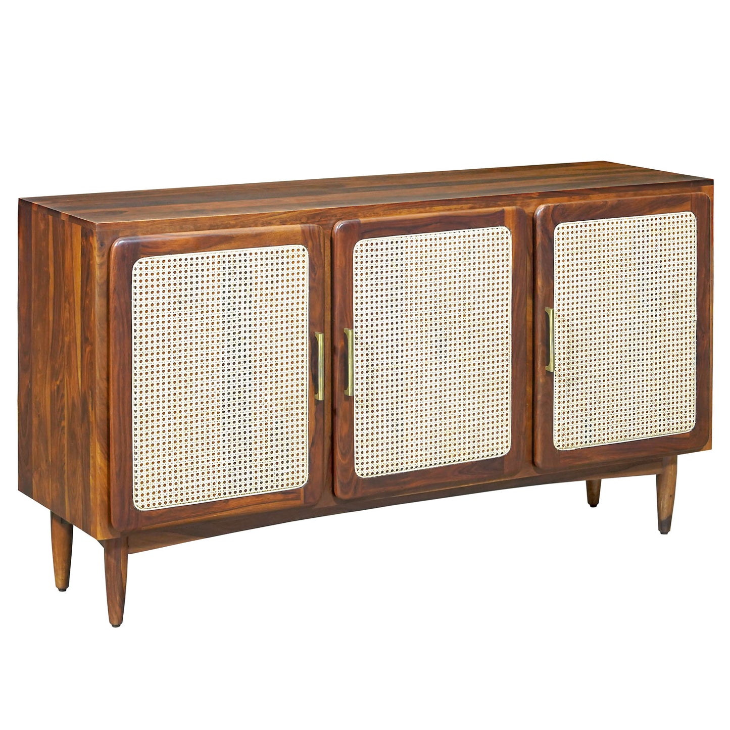 Nicobar Sheesham Wood Sideboard in Honey Finish