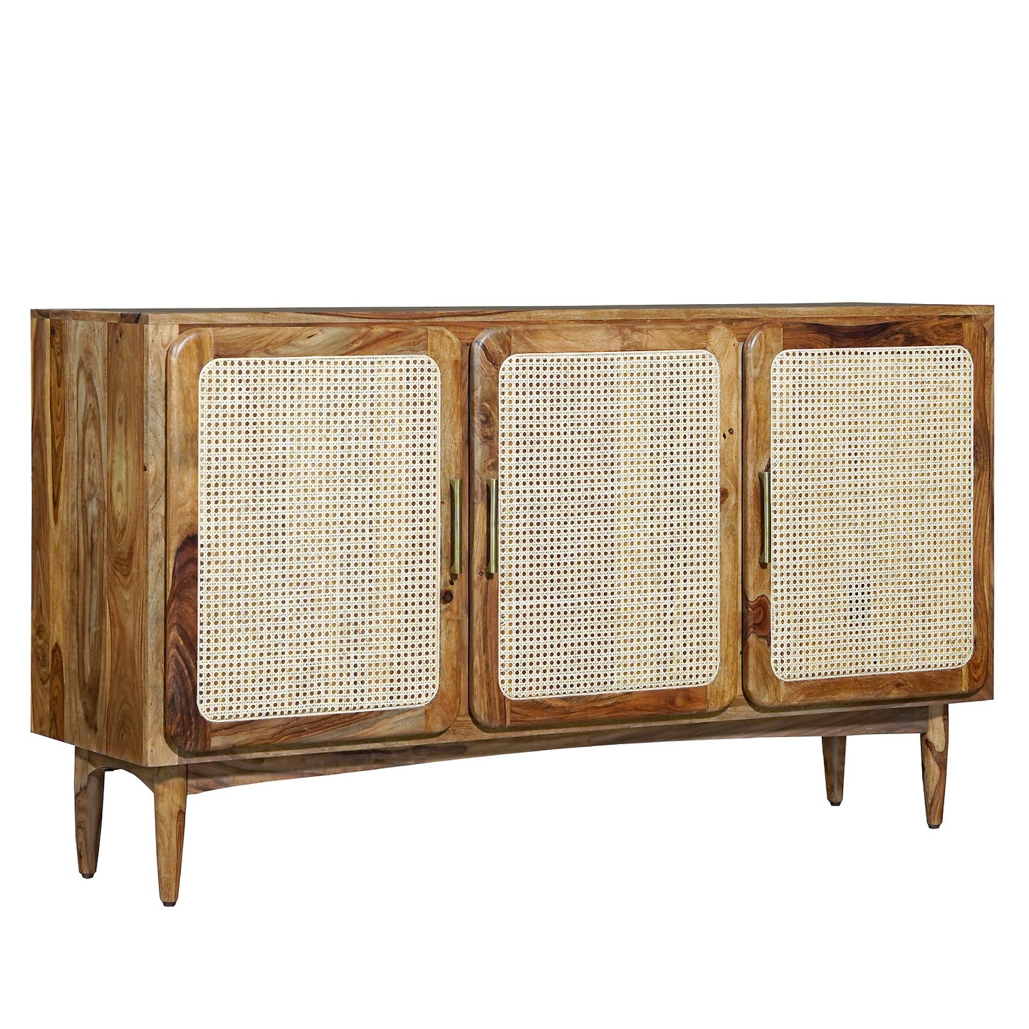 Nicobar Sheesham Wood Sideboard in Stone Finish