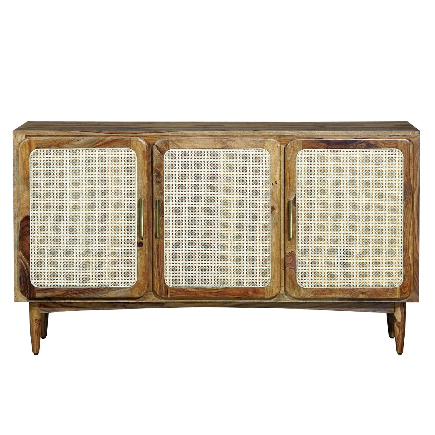 Nicobar Sheesham Wood Sideboard in Stone Finish