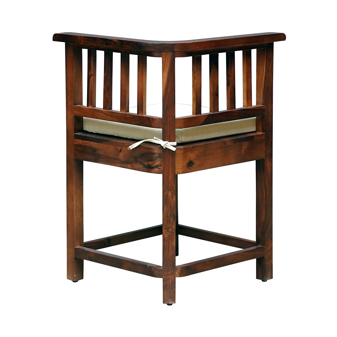 Saphire Sheesham Wood 4S Dining Set in Walnut Finish