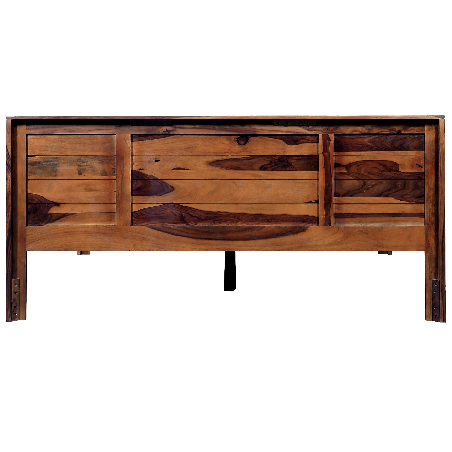 Sirius Sheesham Wood King Size Bed in Honey Finish