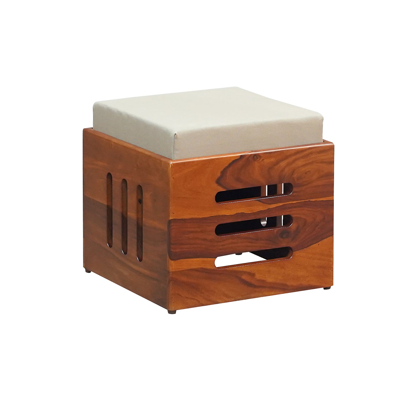 Smith Sheesham Wood Coffee Table Set Honey Finish