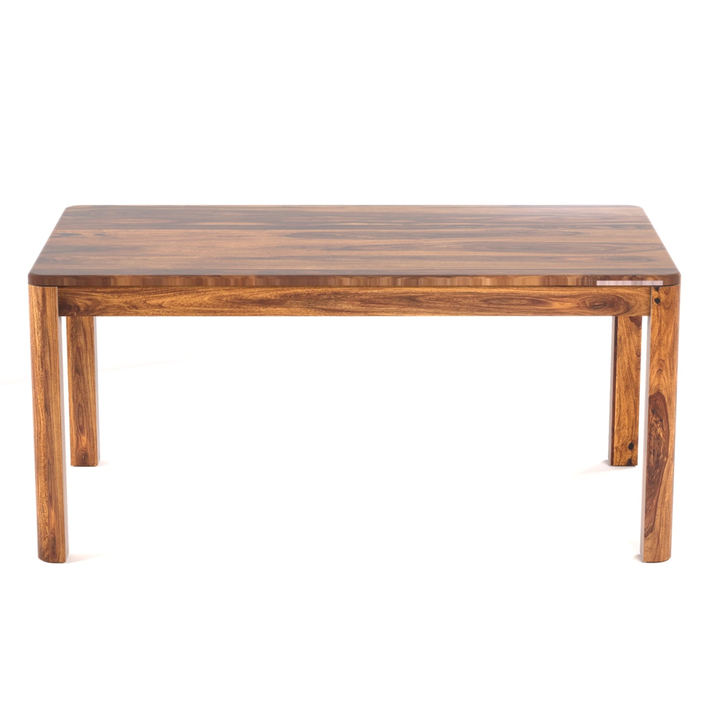 Toronto Sheesham Wood 6 Seater Dining Set in Honey Finish