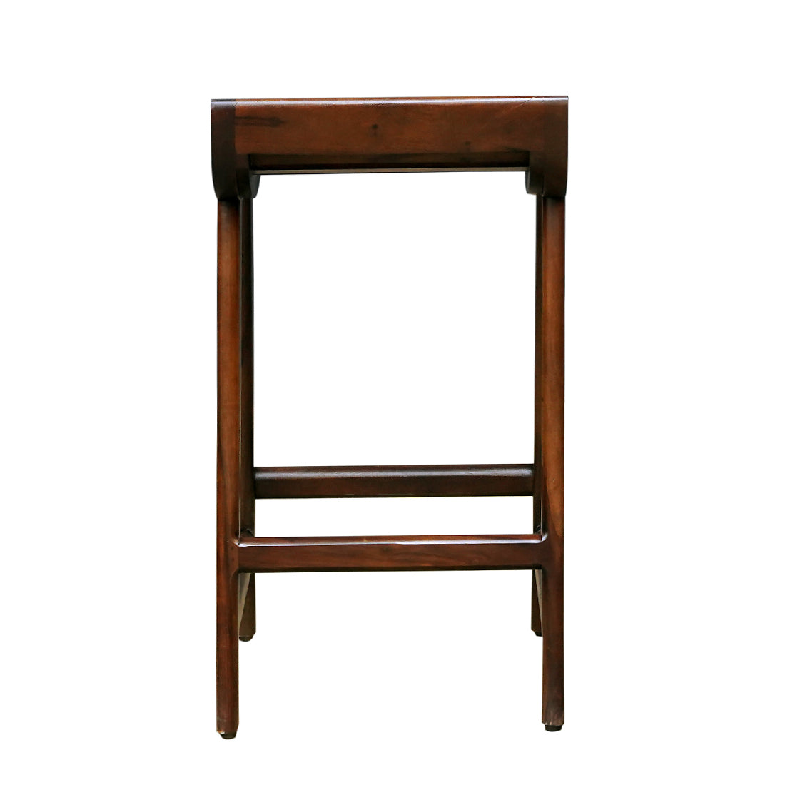 Vienna Sheesham Wood Barstool in walnut Finish