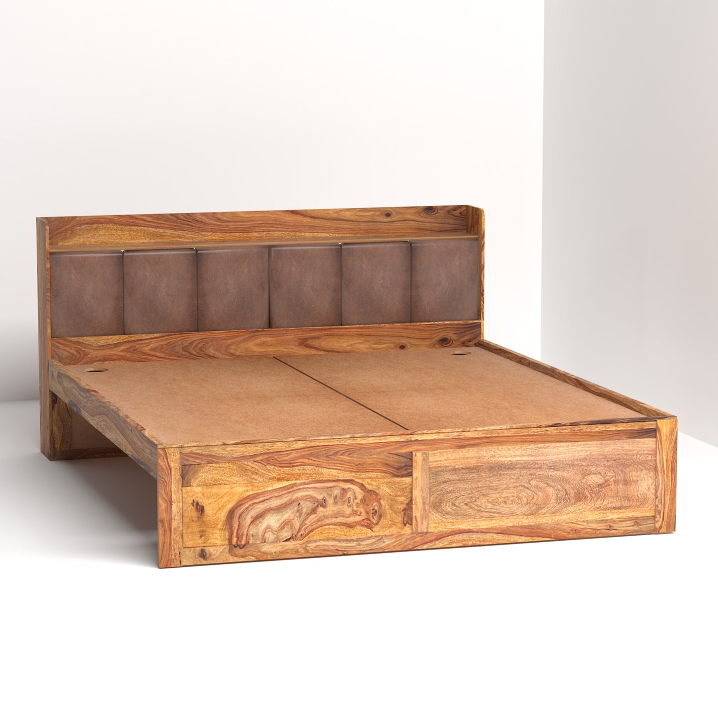 Zara Sheesham Wood King Size Bed
