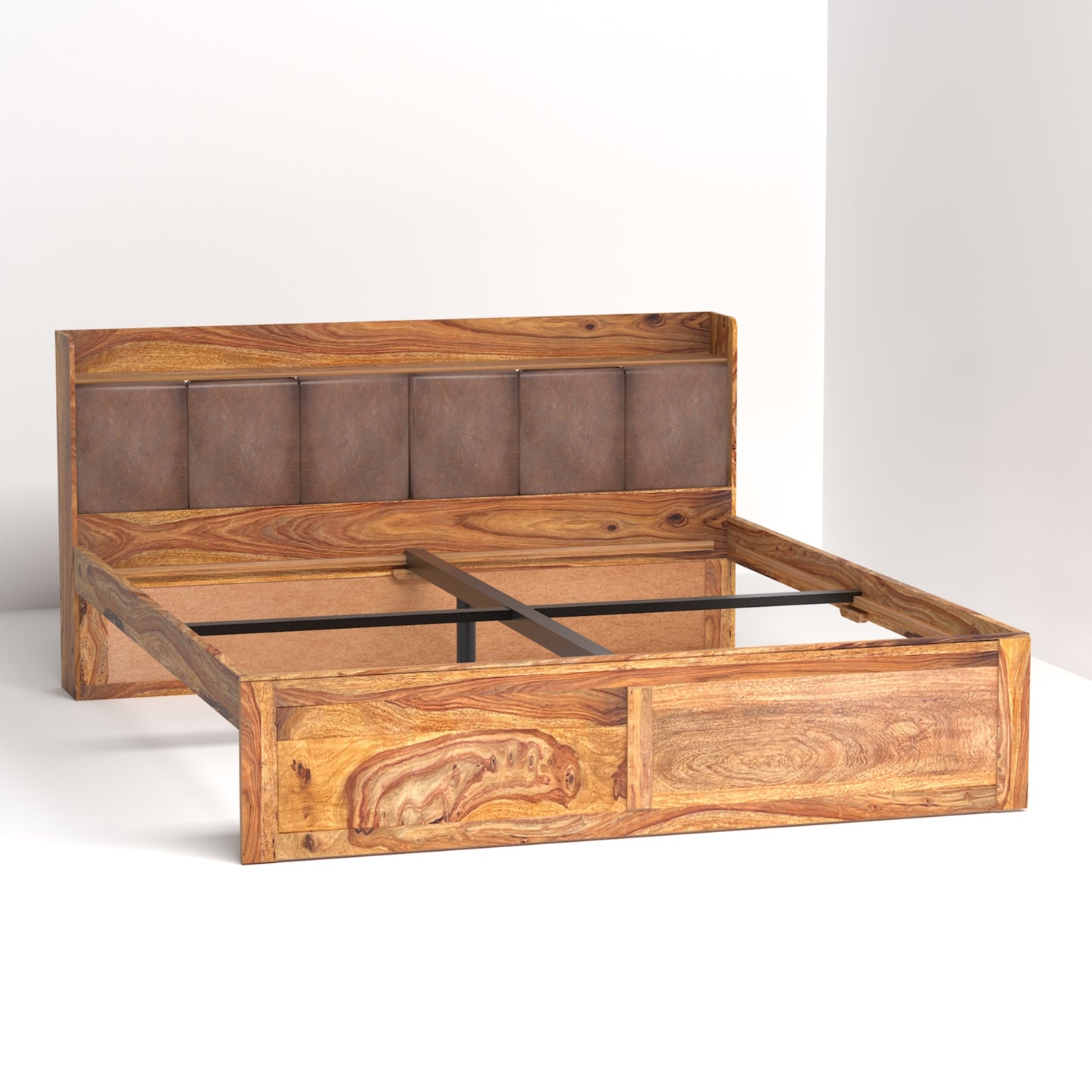 Zara Sheesham Wood King Size Bed