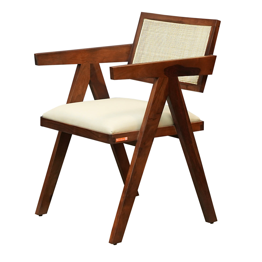 Zester Sheesham Wood Arm Chair in Honey Finish