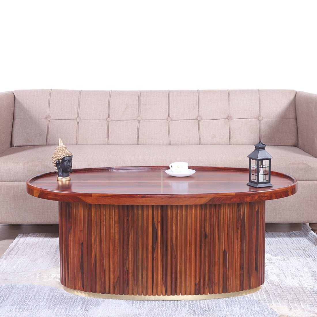Orb Sheesham Wood Coffee Table