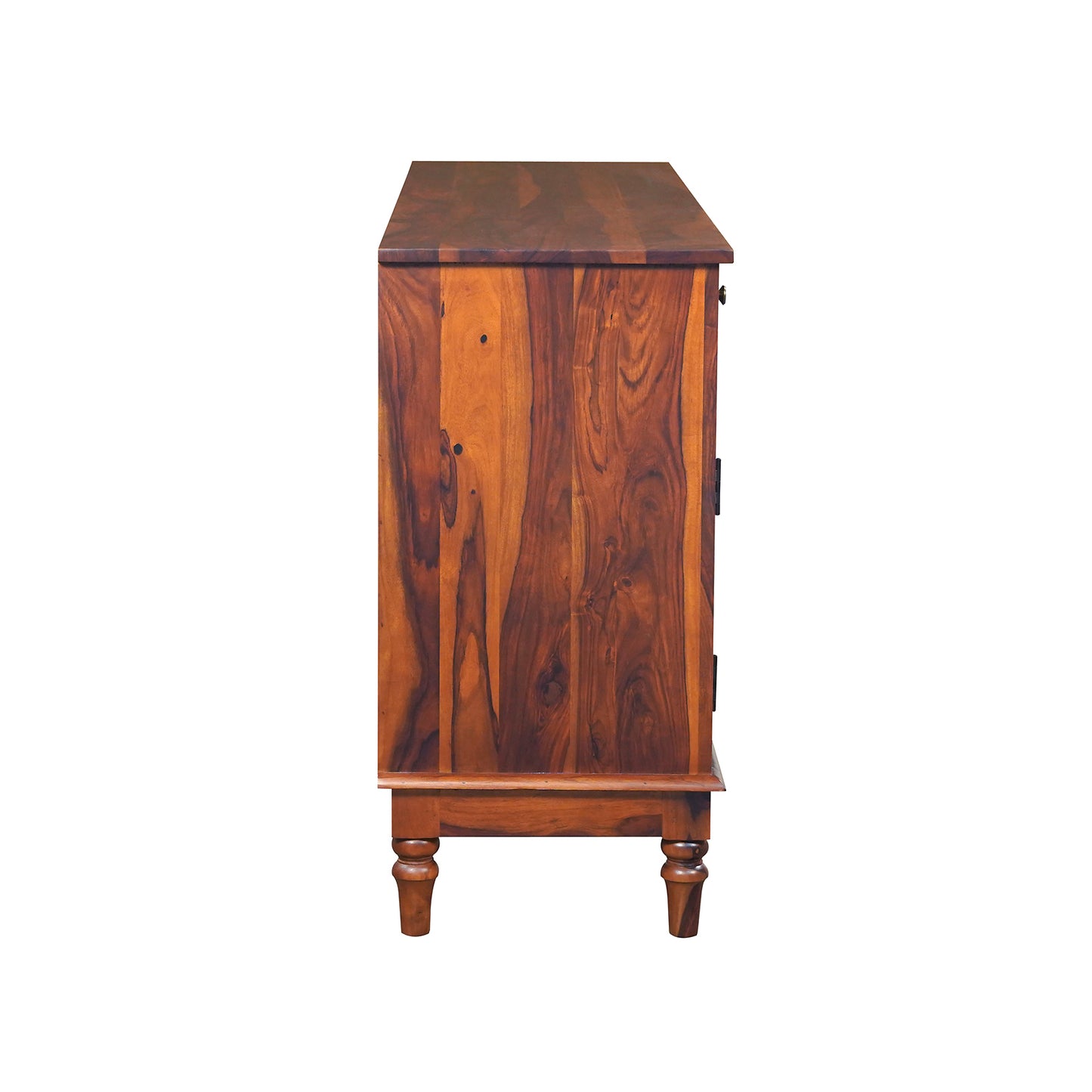 Amber Sheesham Wood Sideboard in Honey Finish