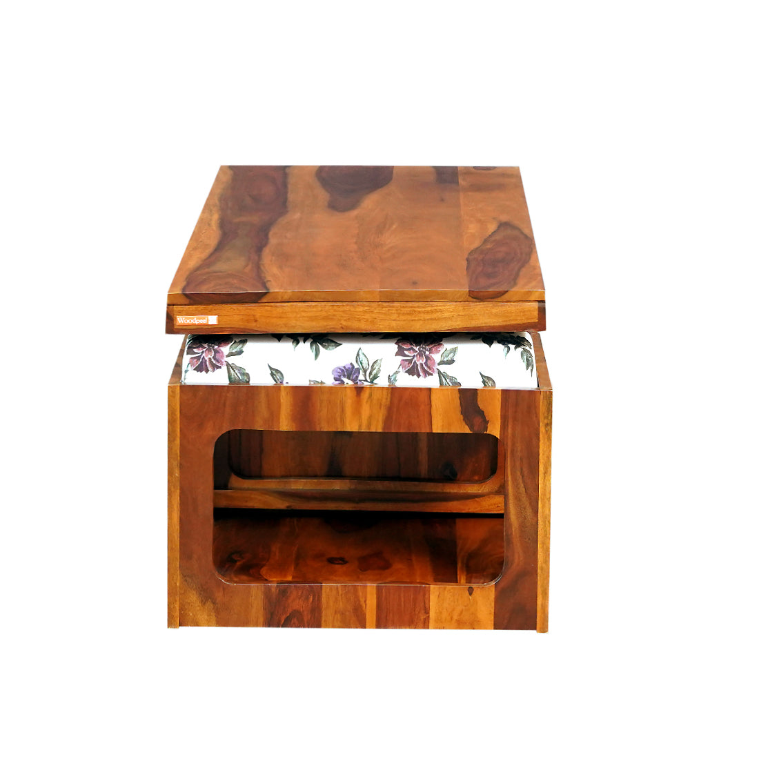 Halifax Sheesham Wood Coffee Table Set in Honey Finish