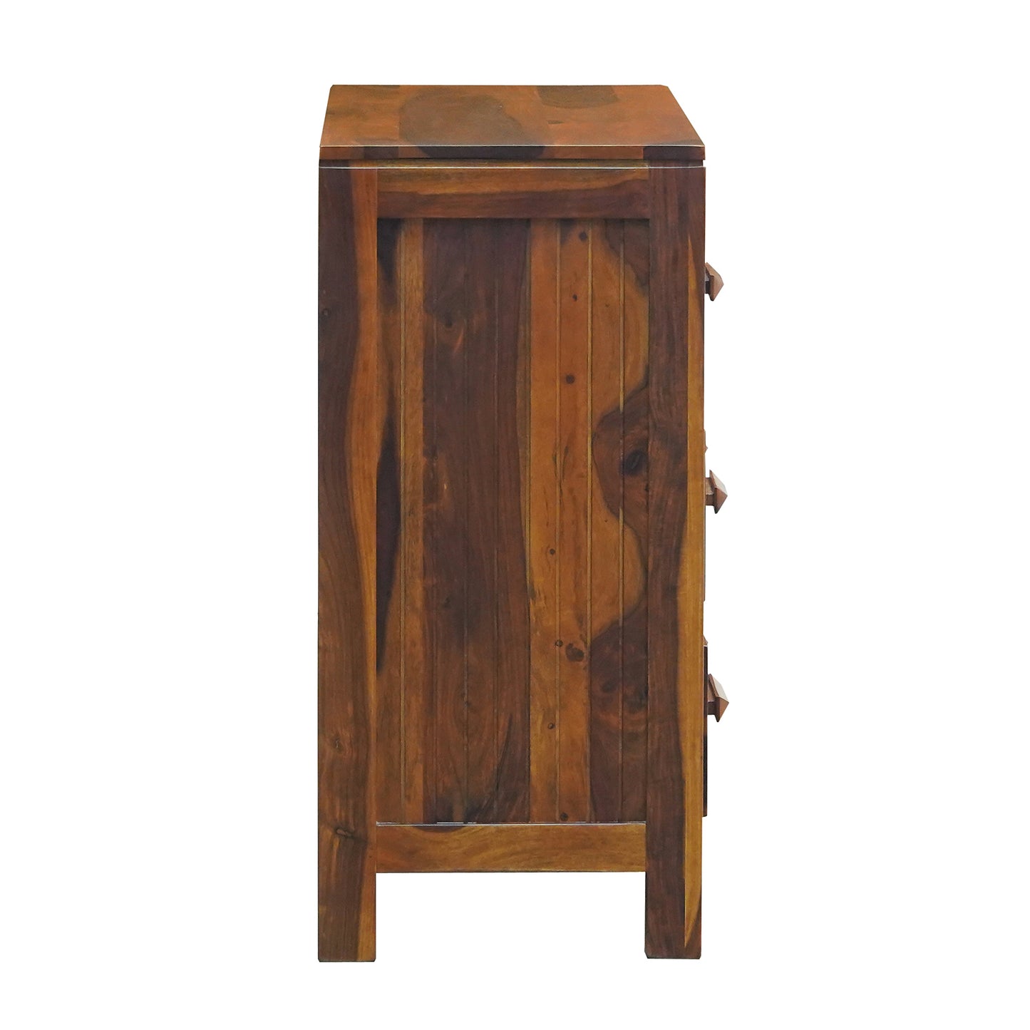 Harper Sheesham Wood Chest of Drawers in Honey Finish