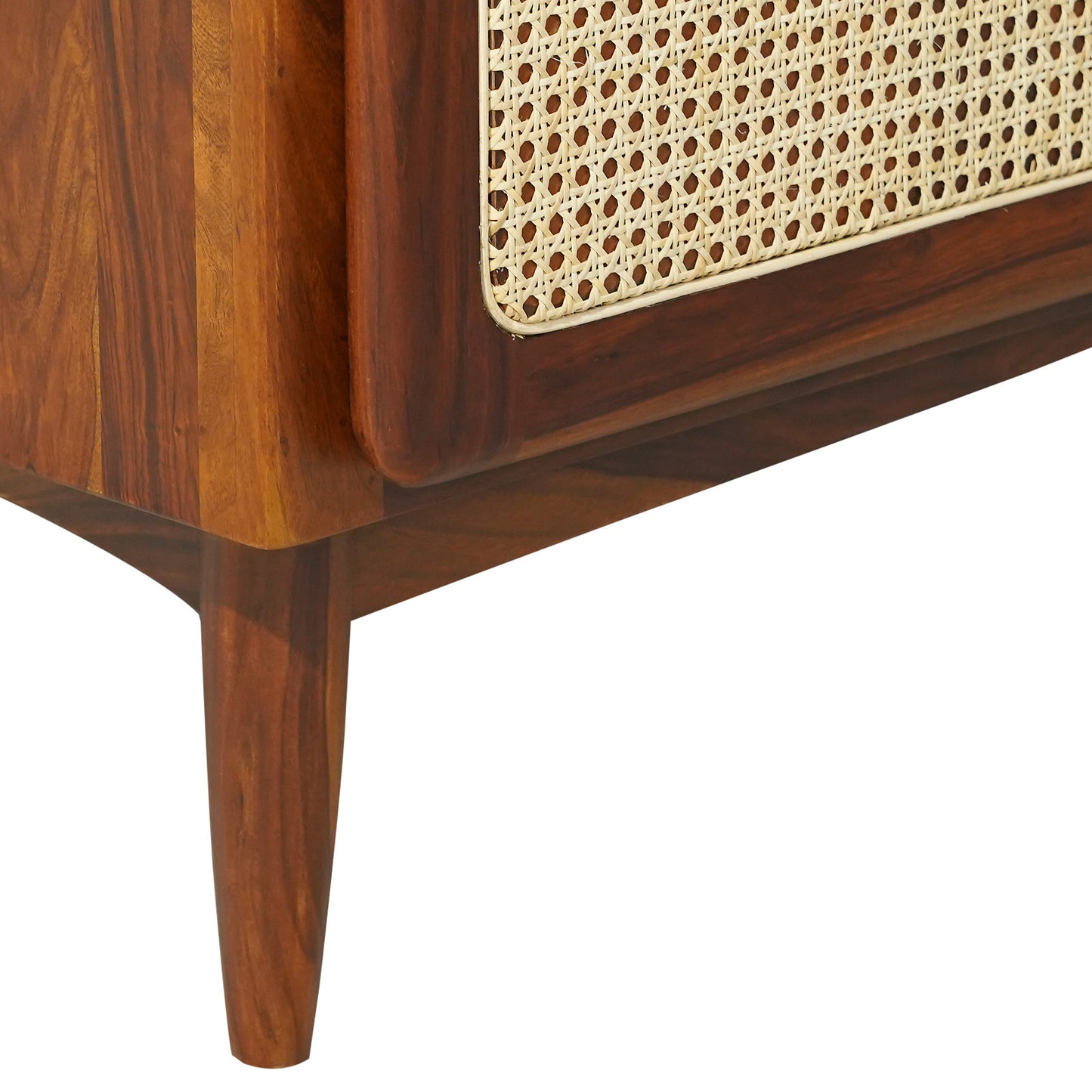 Nicobar Sheesham Wood Sideboard in Honey Finish