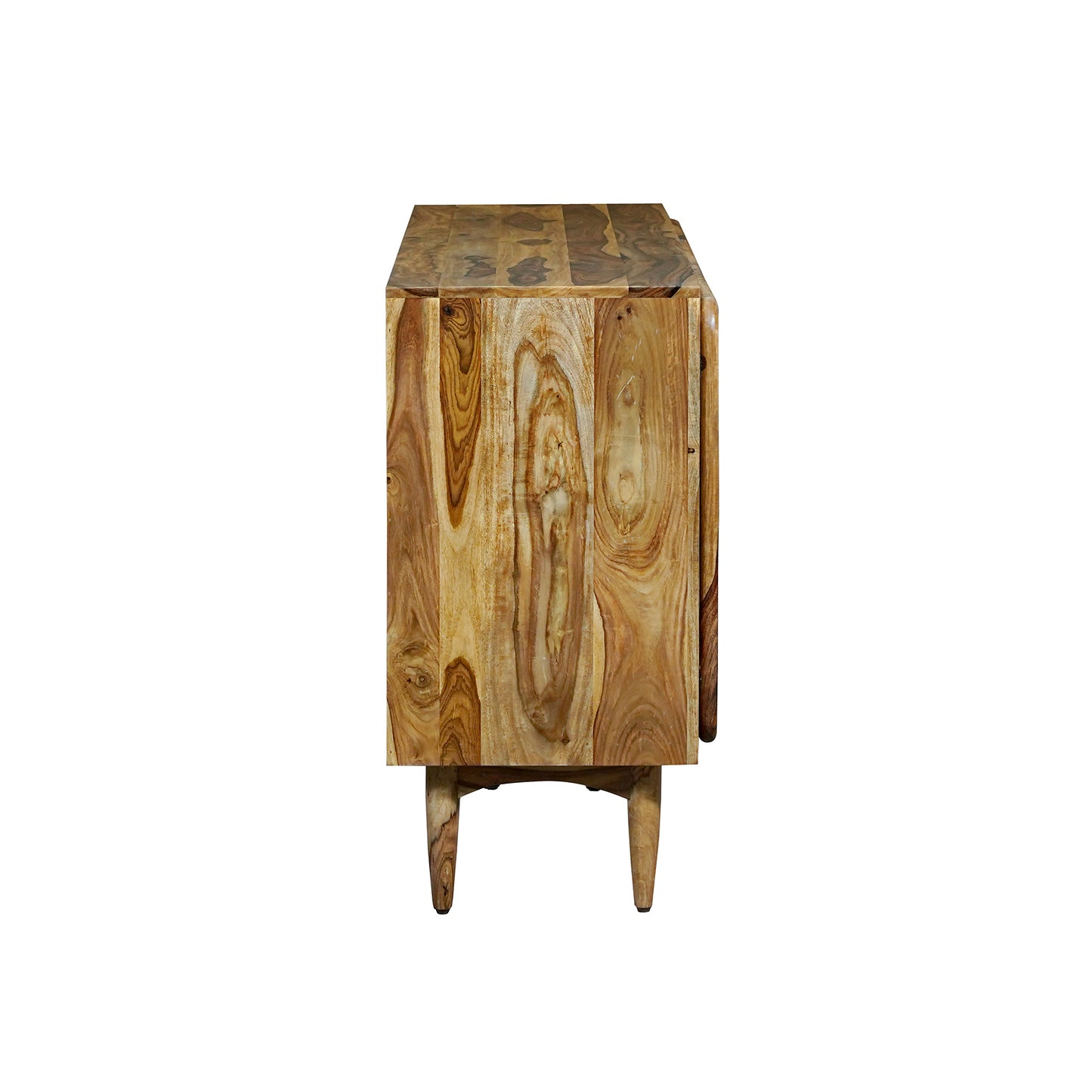 Nicobar Sheesham Wood Sideboard in Stone Finish