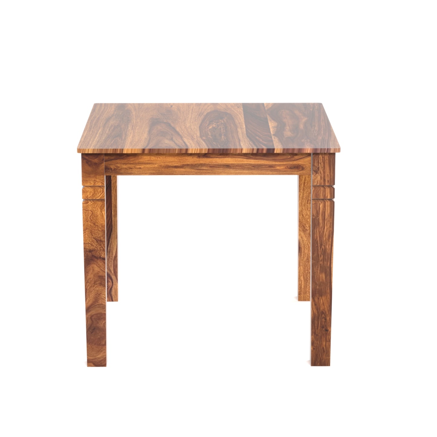 Prados Sheesham Wood Two Seater Dining Set in Honey Finish