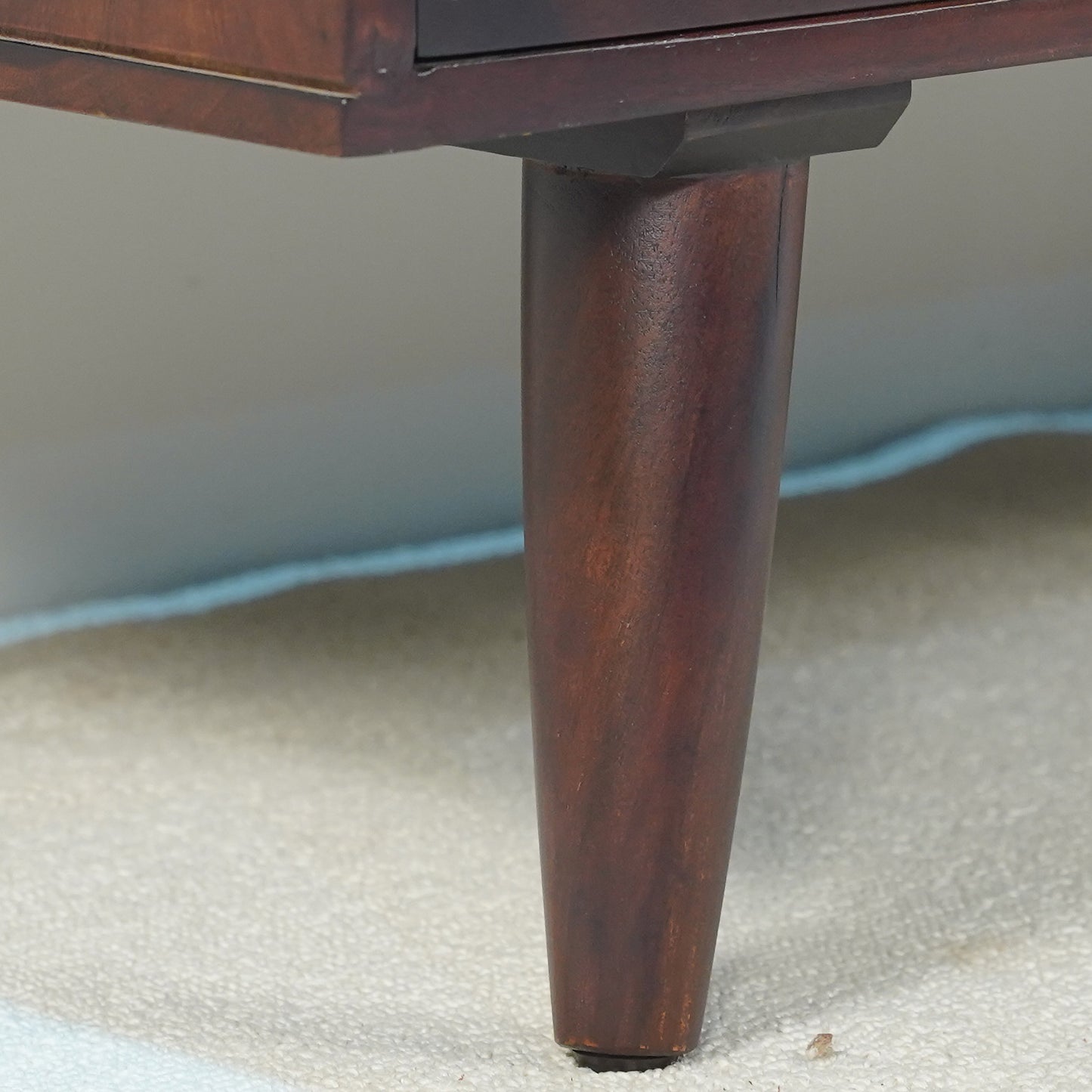 Ruby Sheesham Wood Sideboard in Walnut Finish
