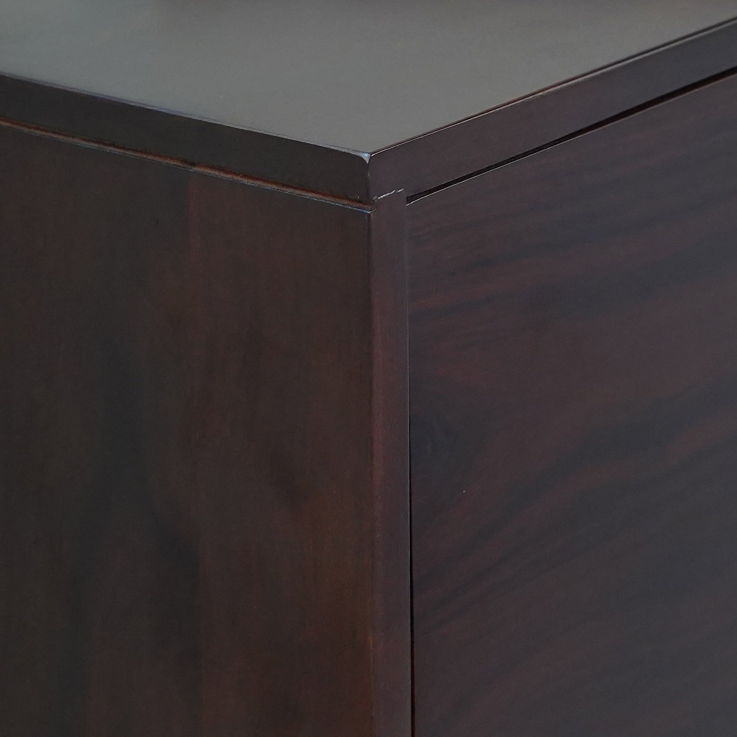 Ruby Sheesham Wood Sideboard in Walnut Finish