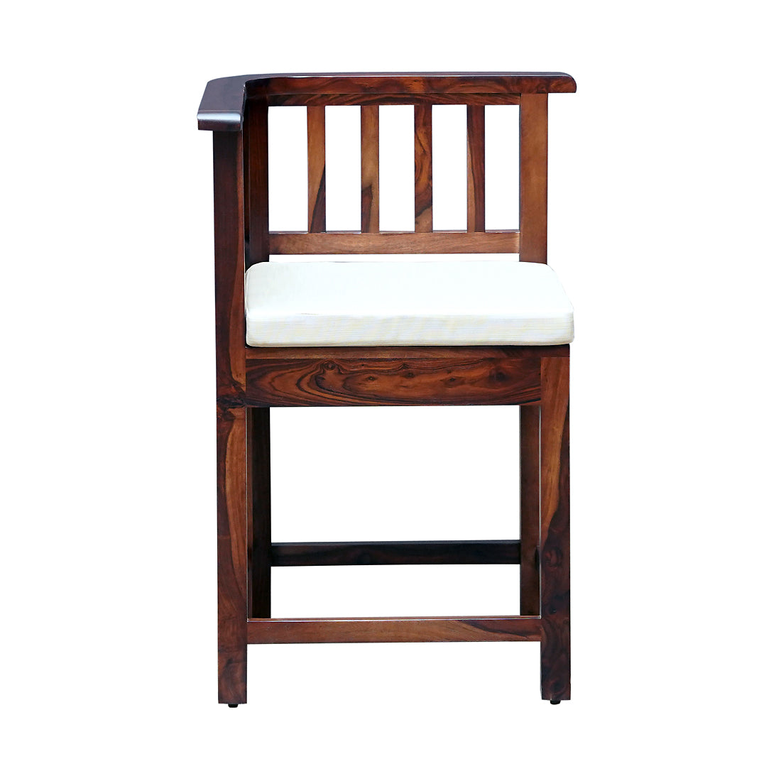 Saphire Sheesham Wood 4S Dining Set in Walnut Finish