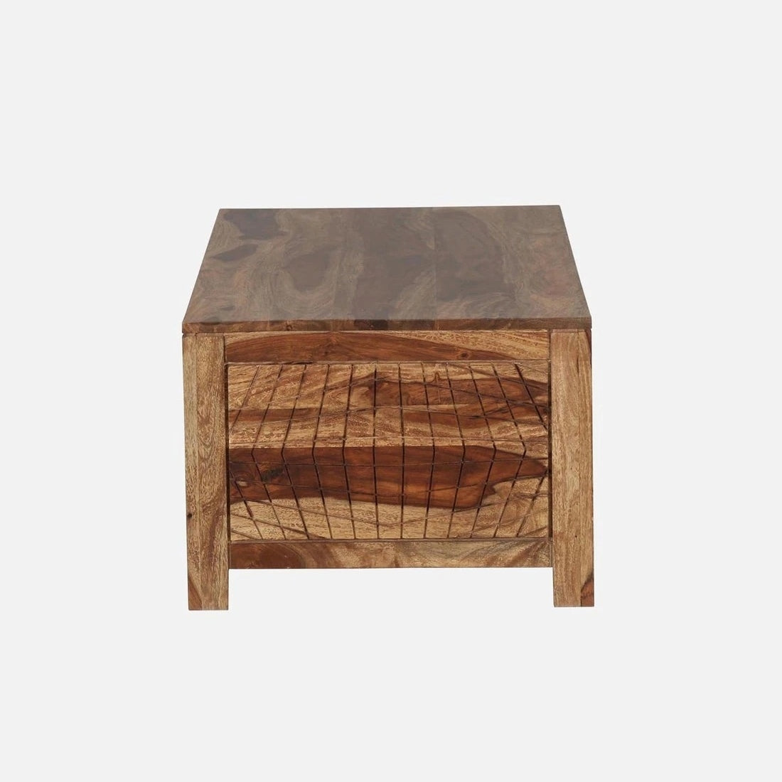 Sirius Sheesham Wood Coffee Table in Natural Finish