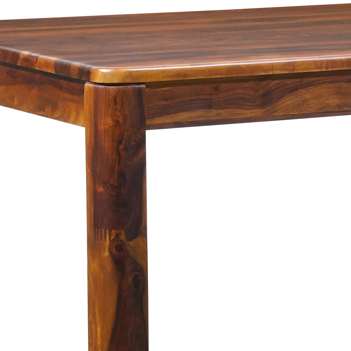 Toronto Sheesham Wood 4 Seater Dining Set in Honey Finish