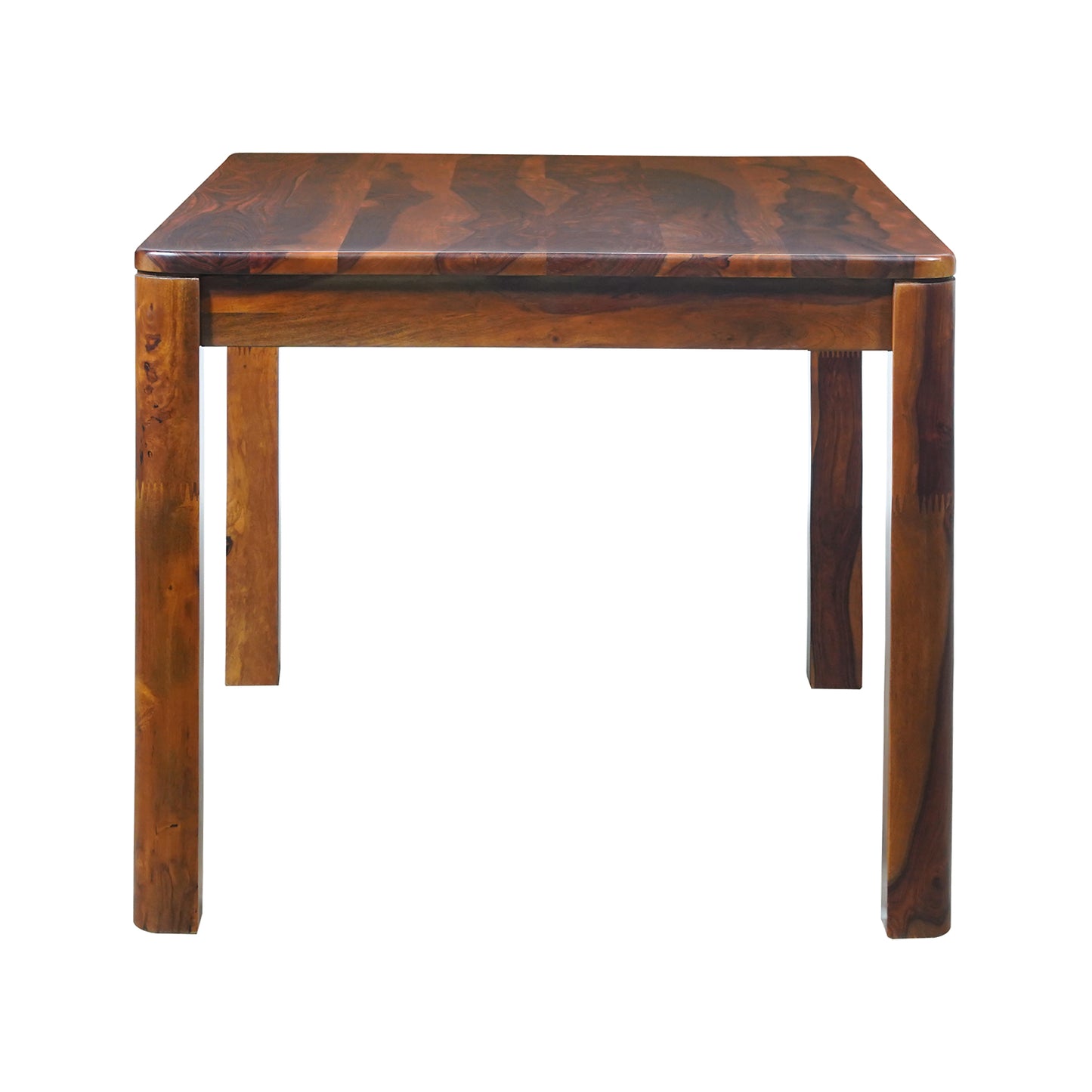 Toronto Sheesham Wood 4 Seater Dining Set in Honey Finish