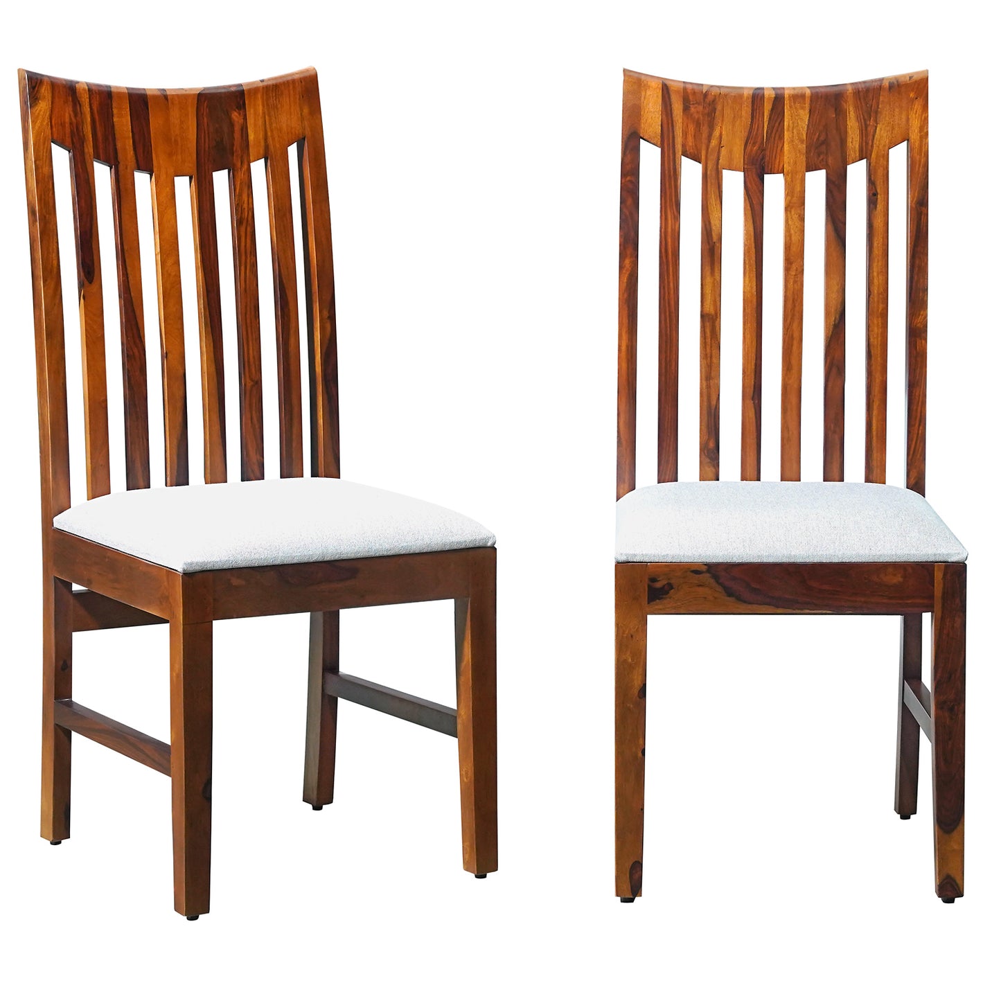 Toronto Sheesham Wood 4 Seater Dining Set in Honey Finish