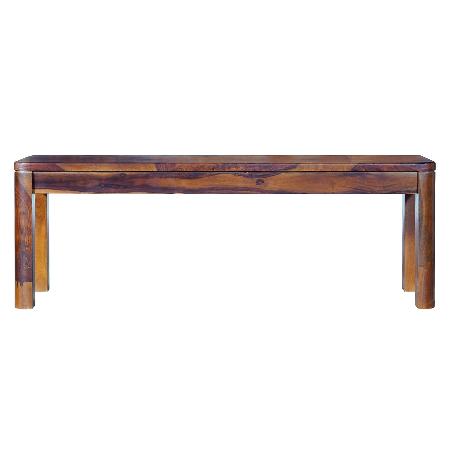 Toronto Sheesham Wood 6 Seater Dining Set with Bench in Honey Finish