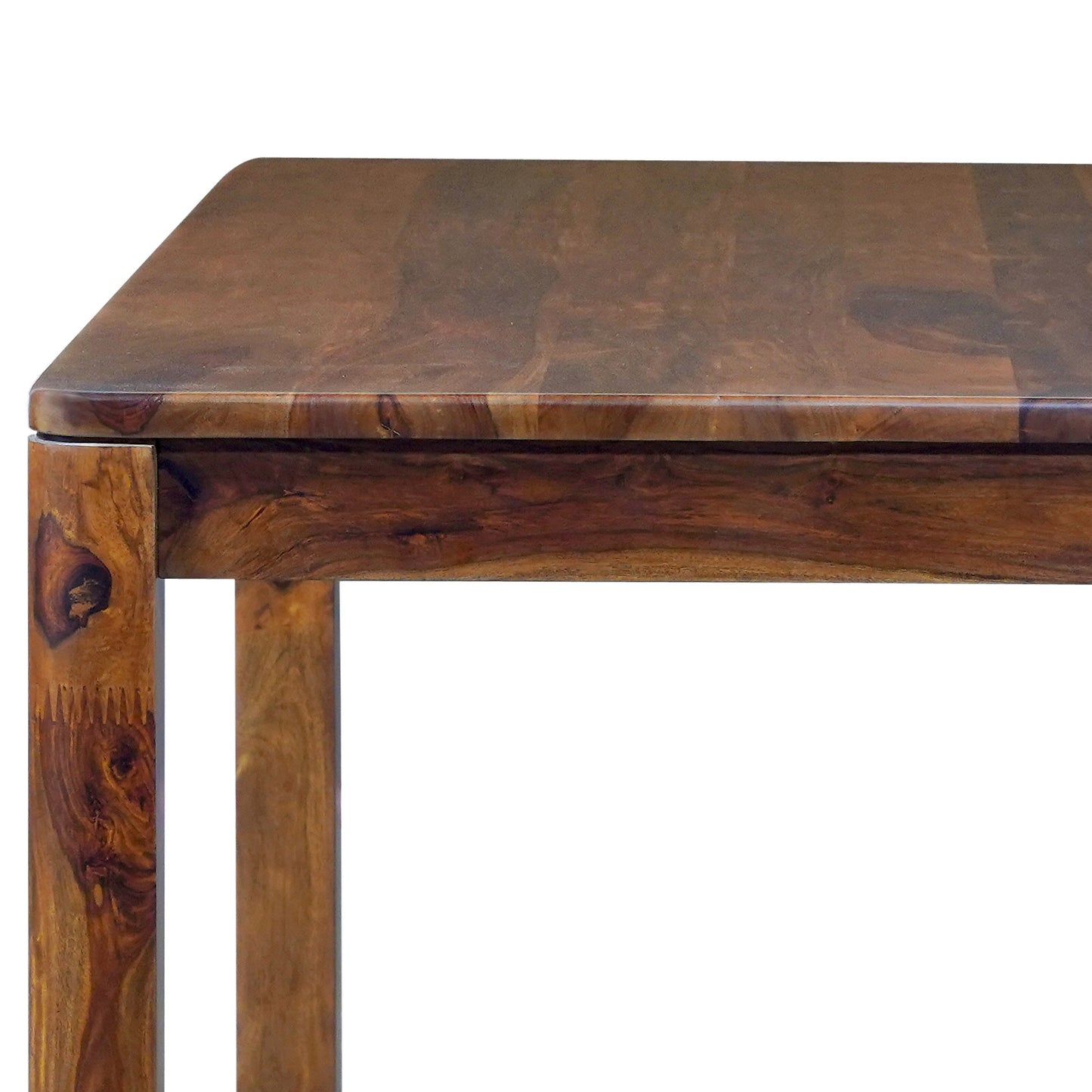Toronto Sheesham Wood 6 Seater Dining Set with Bench in Honey Finish