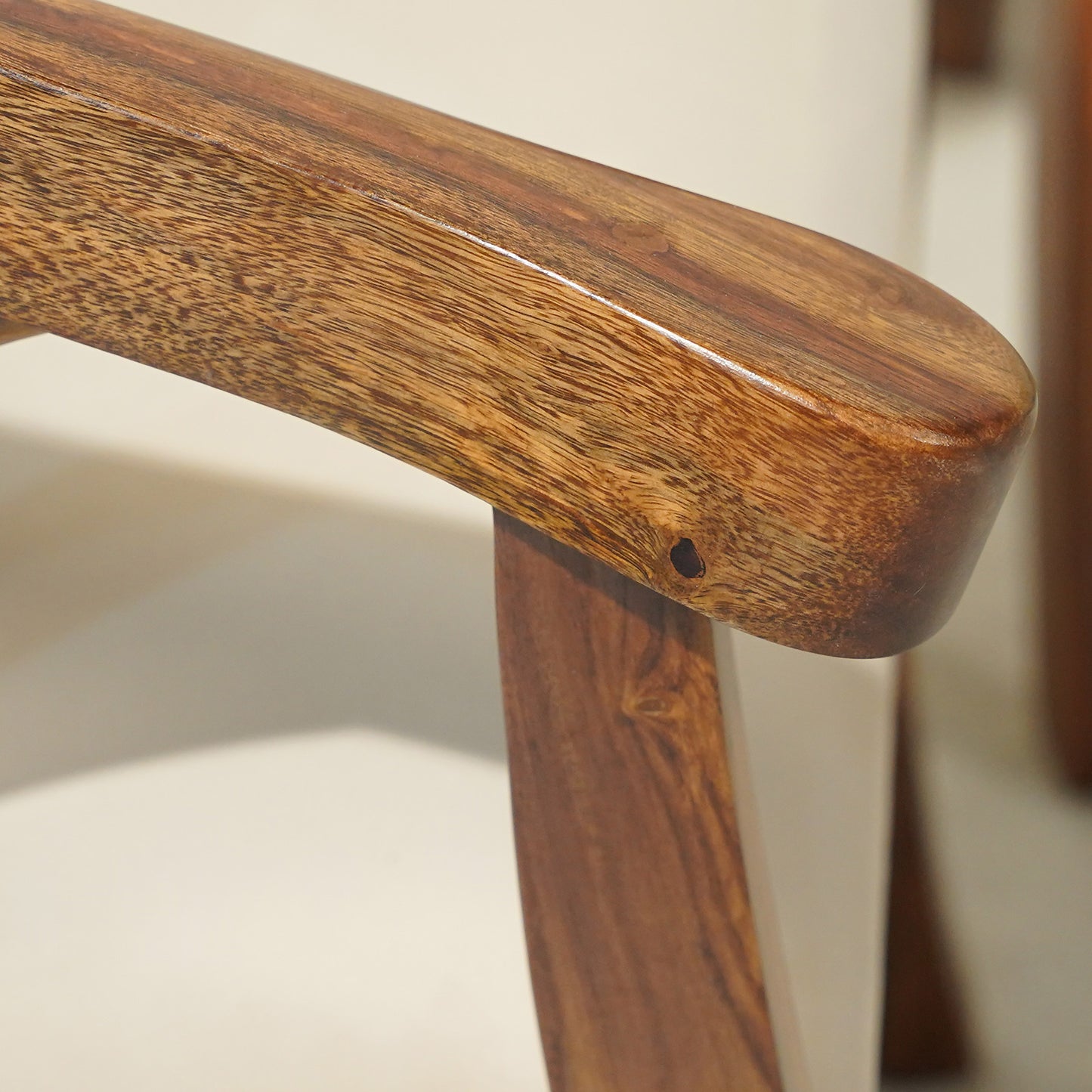 Trident Sheesham Wood Lobby Set in Honey Finish